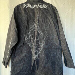 Vans x Huatunan Year of the Tiger Drill Chore Coat Parka Size L NWOT